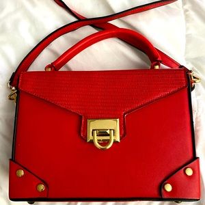 Red box purse